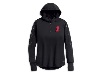 Dámská funkční mikina Black Performance H-D® One Pullover Hoodie (Velikost L)