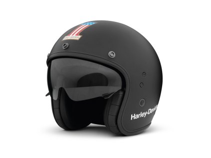 Helma Classic #1 X14 Sun Shield 3/4 Helmet (Velikost XL)