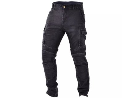 Kevlarové džíny na motocykl Trilobite Acid Scrambler men black (Velikost 38.0)