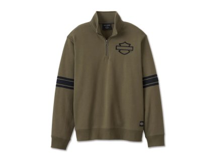 Pánský pulovr Bar & Shield 1/4 Zip Fleece (Velikost 2XL)
