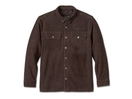 Pánská bunda Milwaukee Aviator Suede Overshirt (Velikost 2XL)