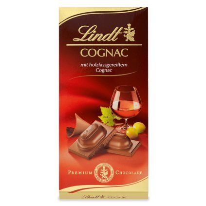 LINDT COGNAC 100g