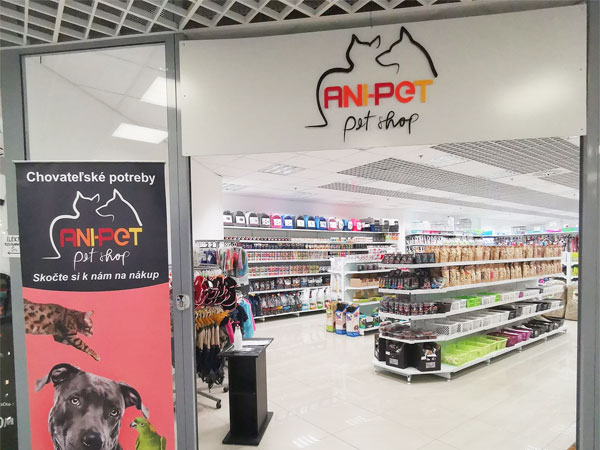 Chovateľské potreby Ani-pet OC Jednota Trnava