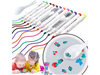 Magické fixy na vodní malování