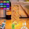 USB STOLNÍ LAMPA V IMITACI KŘIŠŤÁLU