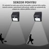 Solární venkovní LED osvětlení s pohybovým senzorem