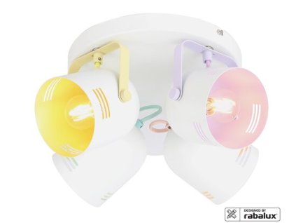 Rabalux Minuet 7014 - E14 4x MAX 40 - biela