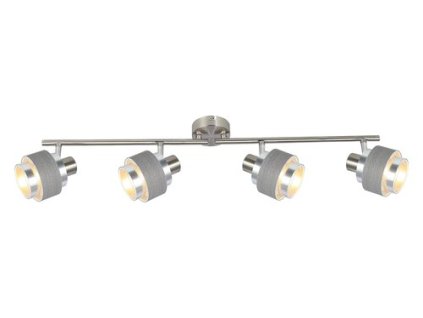 Rabalux Basil 5382 - E14 4X MAX 10 - saténová chrómová