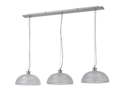 Rabalux Petrina 5460 - E27 3x MAX 40 - saténová chrómová