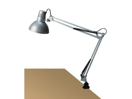 Rabalux Arno 4216 - E27 1x MAX 60 - strieborná