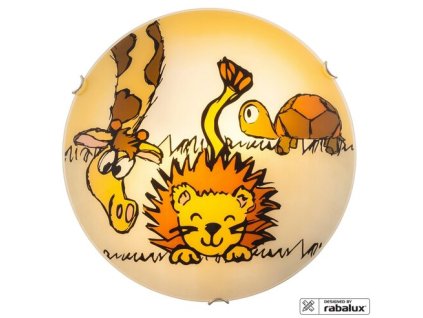 Rabalux Leon 4559 - E27 2x MAX 60 - viacfarebná