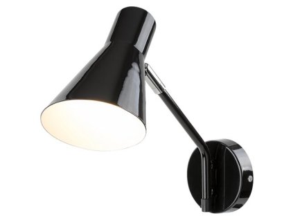 Rabalux Alfons 4504 - E27 1x MAX 25 - čierna