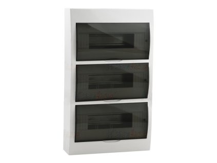Kanlux DB312S 3X12P/SMD - Plastový rozvádzač - biela/sivá