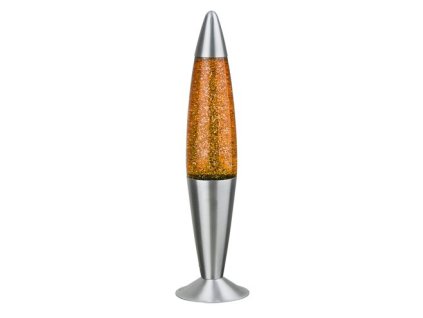 Rabalux Glitter 4114 - E14 G45 1x MAX 25 - oranžová
