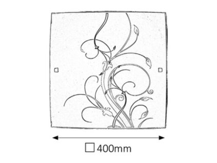 Rabalux Elina 3693 - E27 2x MAX 60 - biela