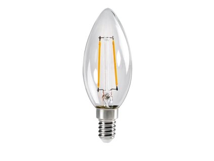 Kanlux XLED C35E14 2,5W-WW Svetelný zdroj LED - transparentná