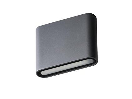 Kanlux GARTO LED EL 8W-GR Nástenné svietidlo LED - grafit