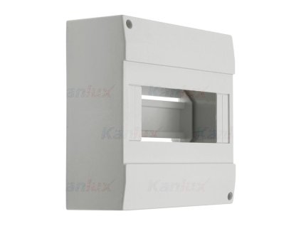 Kanlux DB108W 1X8P/SM - Plastový rozvádzač - biela
