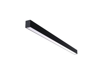 Nowodvorski CL OFFICE PRO LED 120 BLACK 4000K IP20 10210, h=200 cm, 4000K, 3610lm, 50 000h - čierna,biela