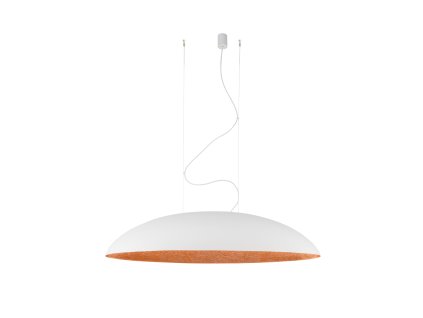 Nowodvorski Canoe White/Copper 10326, h=250 cm - biela,medená