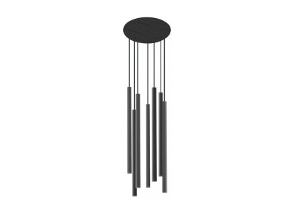 Nowodvorski LASER BLACK VII 8920, h=130 cm - čierna