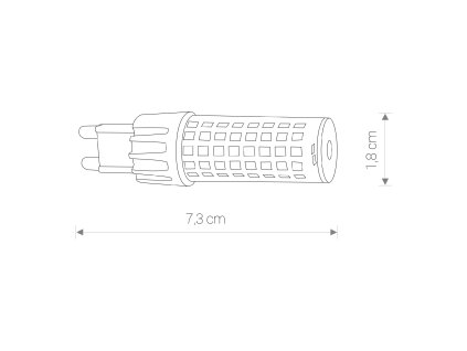 LED žiarovka BULB G9 9197