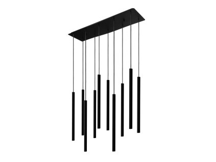 Nowodvorski LASER BLACK 8923, h=130 cm - čierna