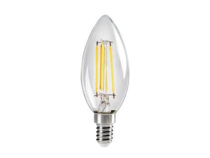 Kanlux XLED C35E14 4,5W-NW Svetelný zdroj LED - transparentná