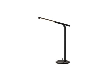 Nowodvorski SMART LED 8358, h=42cm - čierna,strieborná