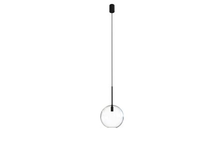 Nowodvorski SPHERE M 7848, h=130 cm - čierna,priehľadná