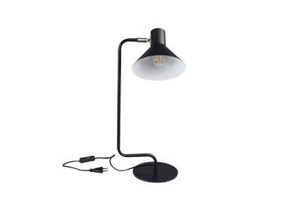 Kanlux NEDIA E14 B Stolná lampa" - čierna