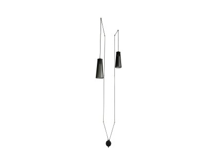Nowodvorski DOVER BLACK II 9263 - čierna,mosadz