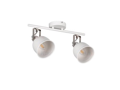 Kanlux DERATO EL-2I W-SR Prisadené svietidlo - biela/strieborná