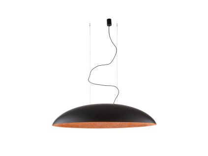 Nowodvorski Canoe Black/Copper 10322, h=250 cm - čierna,medená