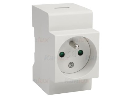 Kanlux KMFS-16A Zásuvka - biela