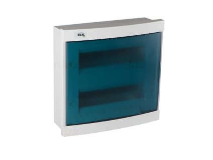 Kanlux KDB-F24T Plastový rozvádzač - biela/modrá