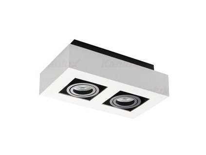 Kanlux STOBI DLP 250-W Prisadené svietidlo - biela
