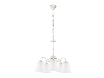 Rabalux Fabiola 7261 - E27 5x MAX 40 - antická biela