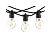 Nowodvorski FESTOON LIGHTS 10XE27, 6M, IP65 7873 - čierna