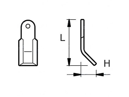 Messer Y 47x215 mm