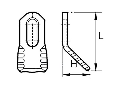 Messer Y 40x97 mm
