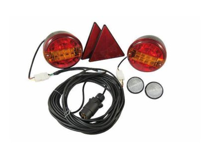 LED-Rückleuchten-Set 10MT/4MT, rund mit Rückstrahler