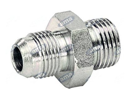 Doppelnippel  mit Gewinde JIC - JIC 3/4" - 16 x 1/2"