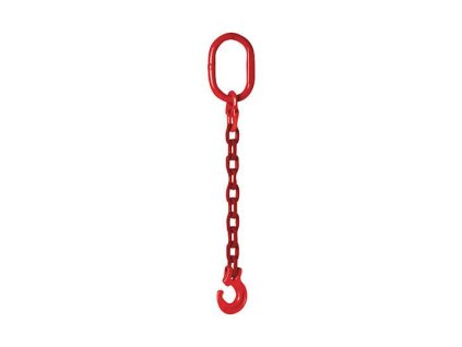 Schleppkette 7 mm L 3 m G. 80 rot
