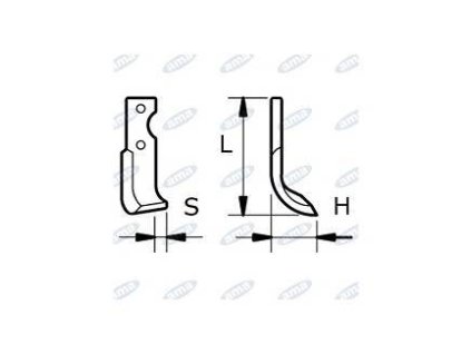 Fräsmesser 88 x 185 x 20 MM LINKS