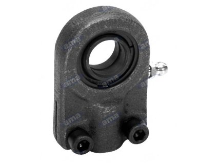 Gelenkkopf 20 mm mit Gewinde und Schmiernippel 14x1,5