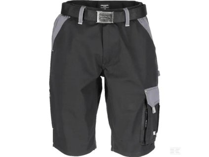Kurze Hose, schwarz/grau - 4XL