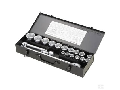 Steckschlüsselsatz 3/4", 20-teilig