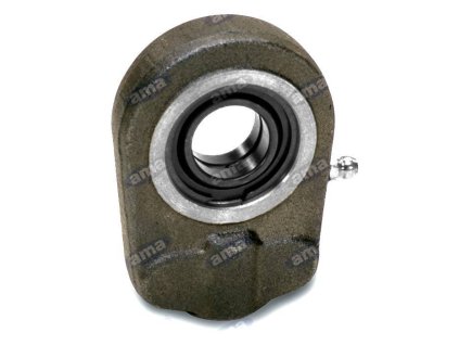 Gelenkkopf 25 mm mit Gewinde  und Schmmiernippel 16x1,5