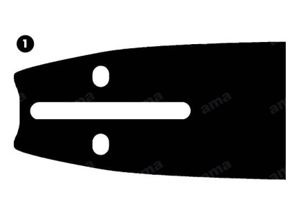 Ersatzschiene 3/8" LP. 14" (35cm) - 1,3 mm, 53 Z